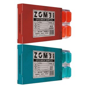 Zombi Blister D9+CBD 200mg Gummies 10ct