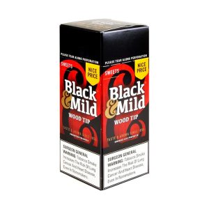 Black & Mild Nice Price 25ct Wood Tip