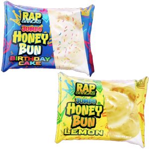 Rap Snacks Big Back Jumbo Honey Bun 12ct