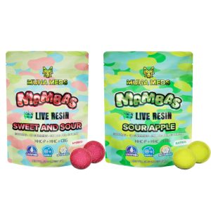 Muha Meds Live Resin HHC-P+HHC+CBG 3000mg Gummies 10ct