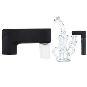 Puffco Pivot Glass Adapter w/ 3D Chamber - Onyx