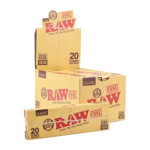 Raw Classic 70/30mm Cones 20pk 12ct