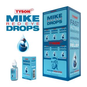 Tyson 2.0 Mike Red Eye Drops 15ml 30ct Display