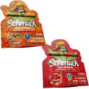 Schmack THC-A Liquid Diamonds 5000mg Gummies 10ct