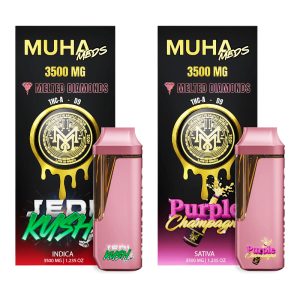 Muha Meds THCA  Melted Diamonds 3.5g Disposable