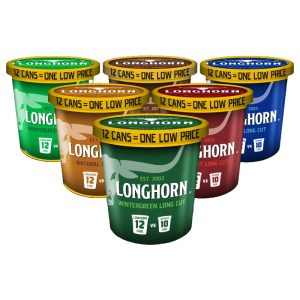 Longhorn Moist Snuff Tub 14.4oz