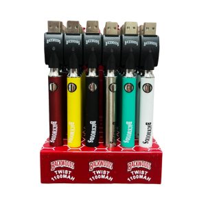 Backwoods Twist Battery 1100Mah Display 30Ct