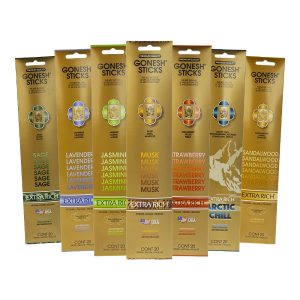 Gonesh Sticks Incense 20pk 4ct