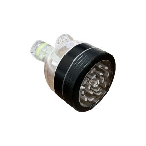 52mm 3 Part Grinder w/ Plastic Funnel Top