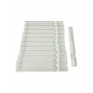 3" Clear Glass One Hitter 12ct