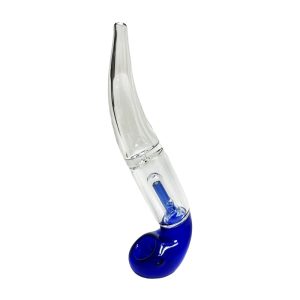 6.5" Sherlock Pipe w/ Percolator - Blue