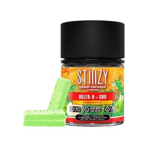 Stiiizy Hemp-Infused Delta-9 +CBD 15Pcs 225Mg Gummies