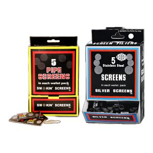 Pipe Screens Silver Wallet Pack 100ct