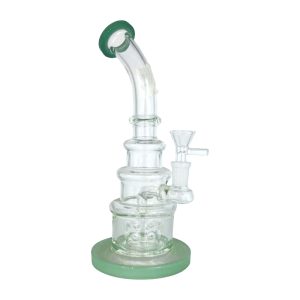 10" Pagoda Perc Water Pipe (Box 34)