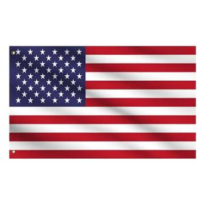 3'x5' Fun Flags Large - American