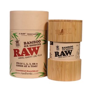 Raw Bamboo King Six Shooter Cone Loader