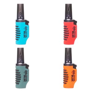 Special Blue Mod Rubber Torch Lighters 12ct
