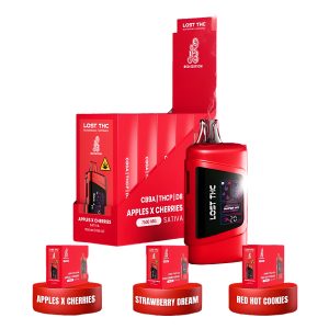 Lost THC V3 Red Edition CB9A+THCP+D8 7.5g Disposable