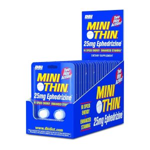 Mini Thin Two Way Action 25mg Blister 4pk 24ct