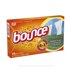 Bounce Fabric Softner Sheets 15ct - Outdoor Fresh