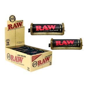 Raw 2-Way 79mm Adjustable Rolling Machine 12ct