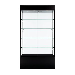 6' X 3' Black Counter Floor Display