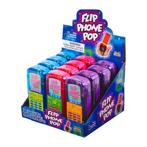 Flip Phone Pop Candy 12ct