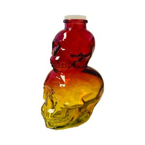Double Stacked Multi Color Skull Oil Burner