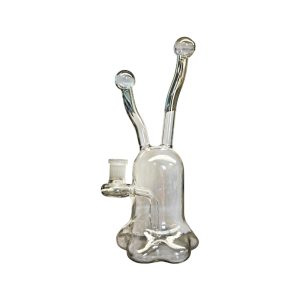 9'' Two Pipe Water Pipe 8ct Jar