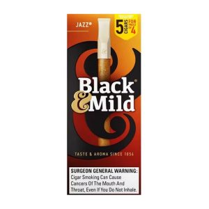 Black & Mild 5pk 10ct Plastic Tip 5 For 4  - Jazz