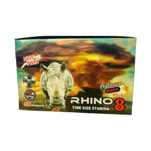 Rhino 8 Platinum 8000K Plus Double Male Enhancement 24ct