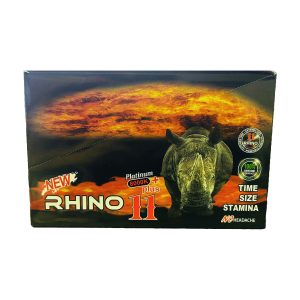 Rhino 11 Platinum 800K Plus Double Male Enhancement 24ct