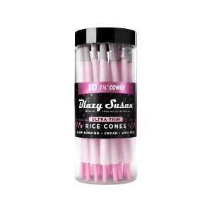 Blazy Susan Ultra Thin Rice Cones 50ct Jar