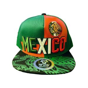Mexico Red & Green Hat