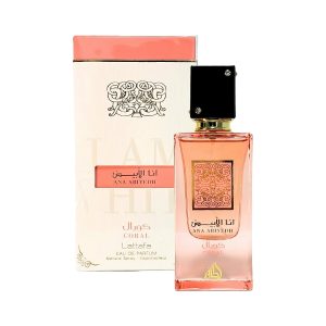 Lattafa Perfume 3.4oz - Ana Abiyedh Coral