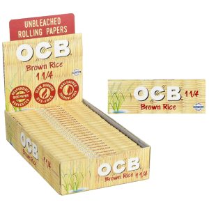 OCB Brown Rice 1 1/4 Papers 24ct