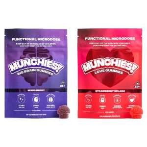 Munchies D9 Functional Microdose Gummies 5ct