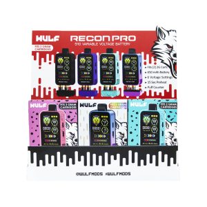 Wulf Recon Pro Digital Vaporizer Battery 9ct