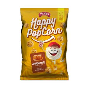 Soho Happy Popcorn 100g 20ct - Caramel
