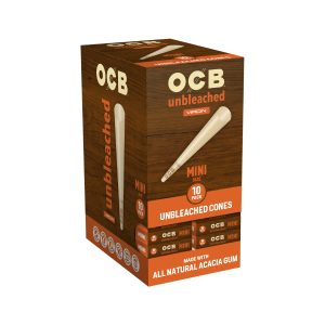OCB Unbleached Virgin Mini Size Cones 10pk 32ct