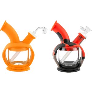 Ooze Kettle Silicone Glass Water Pipe