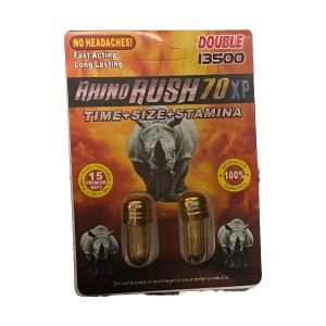 Rhino Rush 13500k Double Male Enhancement 24ct
