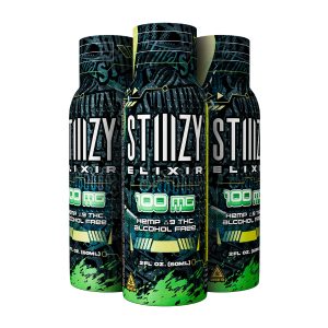 Stiiizy Hemp Elixir D9+THC 100mg Shots 10ct