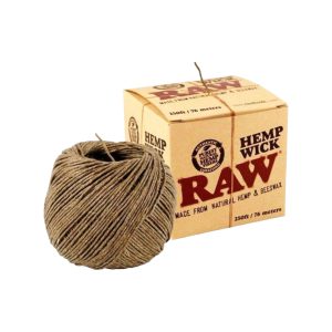 Raw Hemp Wick 250ft / 76 Meters