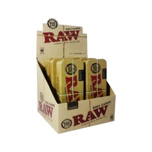 Raw Classic Metal Tin King Roll Caddy 6ct