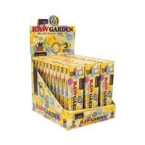 Raw Classic Garden King Cones 3pk 30ct