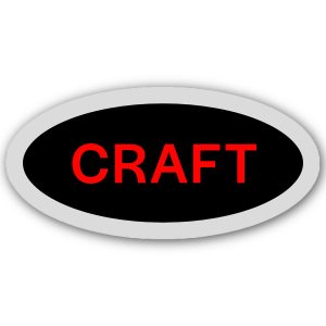 Business Led Cooler Sign Big  (CRAFT)