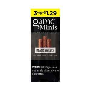 Game Mini Cigarillos 3/$1.29 15/3ct