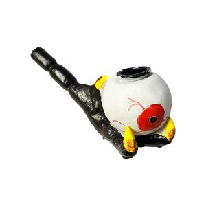 Handmade Resin Smoking Pipe  (N082 DRAGON CLAW EYE-BALL)