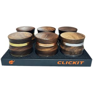 Clickit Wood & Aluminum Grinder 6ct
